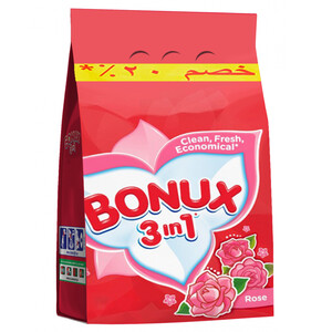 Bonux Powder Laundry Detergent Rose 4Kg -20% Off