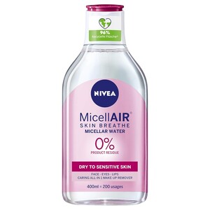 Nivea Micellar Water Dry To Sensitive Skin 400Ml