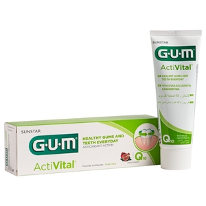 G.U.M Toothpaste Activital Q10 Antioxidant Action 75Ml