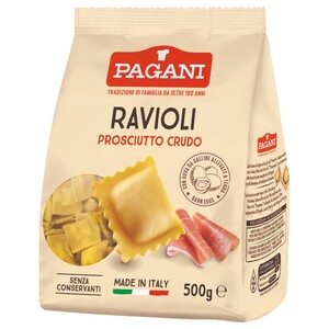 Pagani Ravioli Con Prosciutto Crudo 500G