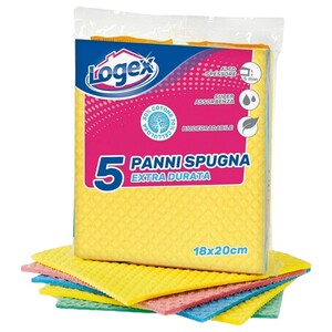 Logex Sponge Cloths 5 Pieces