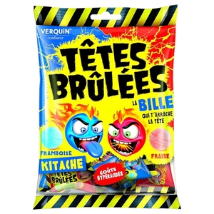 Tetes Brulees Bille Fraise 135G