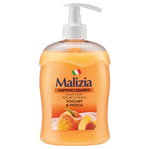 Malizia Liquid Soap Yogurt & Peach 500Ml