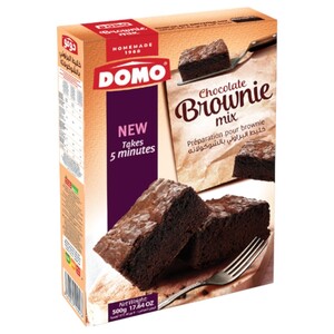 Domo Cake Mix Chocolate Brownie 500G