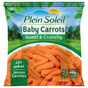 Plein Soleil Frozen Baby Carrots Sweet & Crunchy 400G