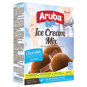 Aruba Ice Cream Mix Chocolate Diet 70G