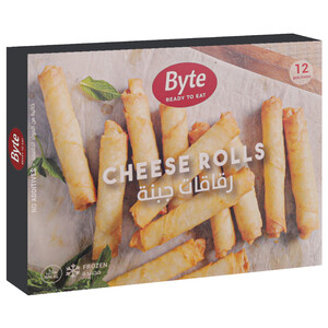 Byte Frozen Cheese Rolls 12 Pieces 240G