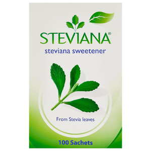 Steviana Sweetener Sugar Free 100 Sachets 250G