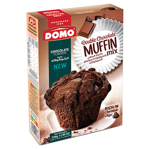 Domo Cake Muffin Mix Double Chocolate 336G