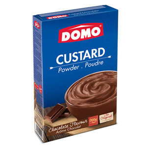 Domo Custard Powder Chocolate 200G