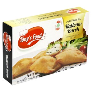 Tony's Food Frozen Halloum Burek 12 Pieces 280G
