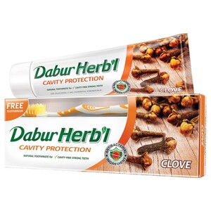 Dabur Toothpaste Herbal Cavity Protection 150G + Toothbrush