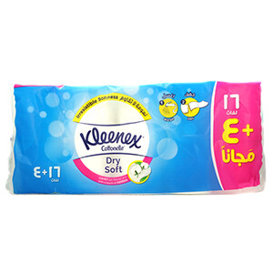 Kleenex Cottonelle Dry Soft 16+4 Rolls