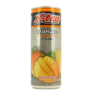 X-Tra Juice Mango Can 240Ml