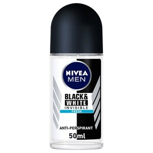Nivea Roll On Black & White Invisible Fresh 50Ml