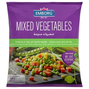Emborg Frozen Mixed Vegetables 450G