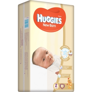 Huggies Ultra Comfort Diaper 2 4-6Kg 64 Pieces