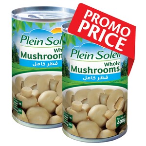 Plein Soleil Whole Mushroom 400G X2
