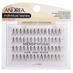 Andrea Individual Lashes Knot Free Long Black