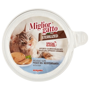Miglior Gatto Sterilized Mousse Pesce 85G