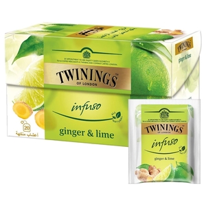 Twinings Infuso Ginger & Lime 20 Bags 30G