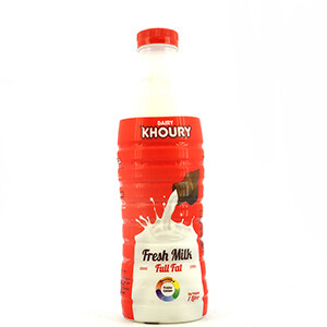 Dairy Khoury Fresh Milk Full Fat 1L