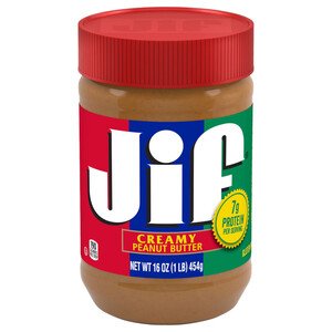 Jif Creamy Peanut Butter Gluten Free 454G
