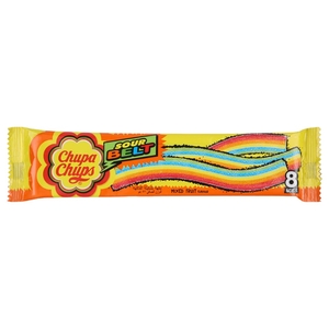 Chupa Chups Jellies Sour Belt Tray 57G