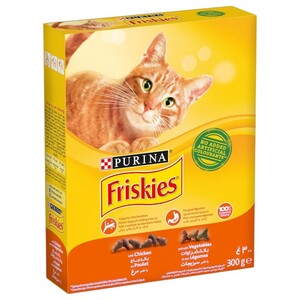 Friskies Cat Food Chicken And Vegetables 300G