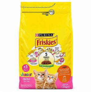 Friskies Junior Cat Chicken, Milk, Vegetables 1.5K