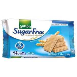 Gullón Wafer Vanilla Sugar Free 70G