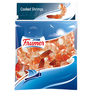 Frumer Frozen Cooked Shrimps Super Jumbo Peeled 400G