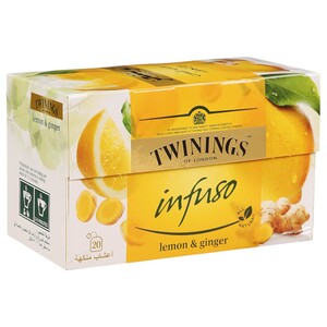 Twinings Infuso Lemon & Ginger Tea 20 Bags