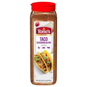 Tone's Taco Seasoning Blend 653G