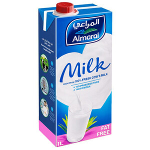 Almarai Uht Milk Non Fat 1L