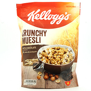 Kellogg's Crunchy Muesli With Chocolate 380G