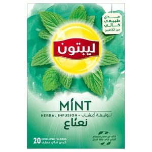 Lipton Herbal Infusion Mint 20 Bags