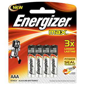 Energizer Max Aaa Batteries 8 Pieces