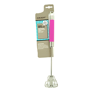 Aminno Stainless Egg Beater Whisk