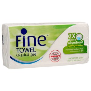 Fine Facial Tissues 2Ply 150 Sheets