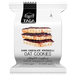 Taqa Oat Cookie S Dark Chocolate Vermicelli 40G