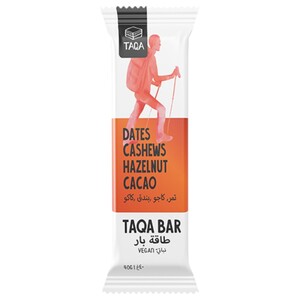 Taqa Bar Dates Cashews Hazelnut Cacao 40G