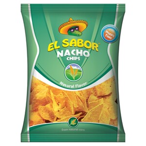 El Sabor Nacho Chips Natural 100G