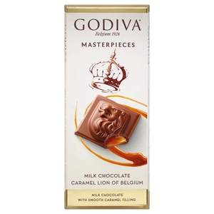 Godiva Tablet Milk Chocolate Caramel 86G