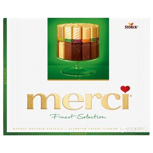 Merci Assorted Crispy Almond Chocolates 250G