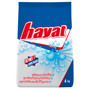 Hayat Laundry Powder Detergent Original 4Kg
