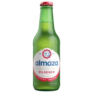Almaza Pilsner Beer Bottle 25Cl