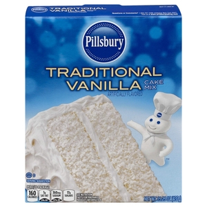 Pillsbury Creamy Cake Mix Vanilla 453G