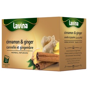 Lavina Cinnamon & Ginger 20 Bags
