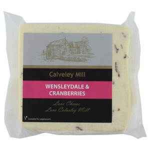 Calveley Mill Wensleydale&Cranberry Cheddar 200G